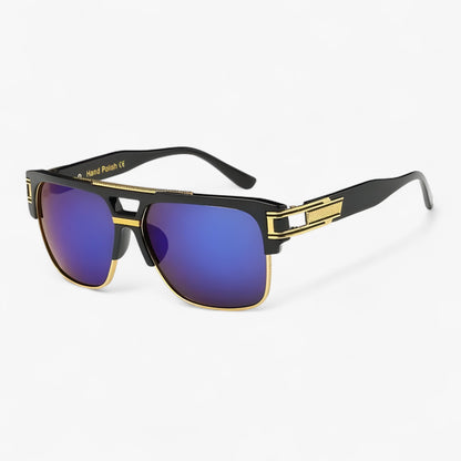 Klassiska unisex spegel-solglasögon – Lynor