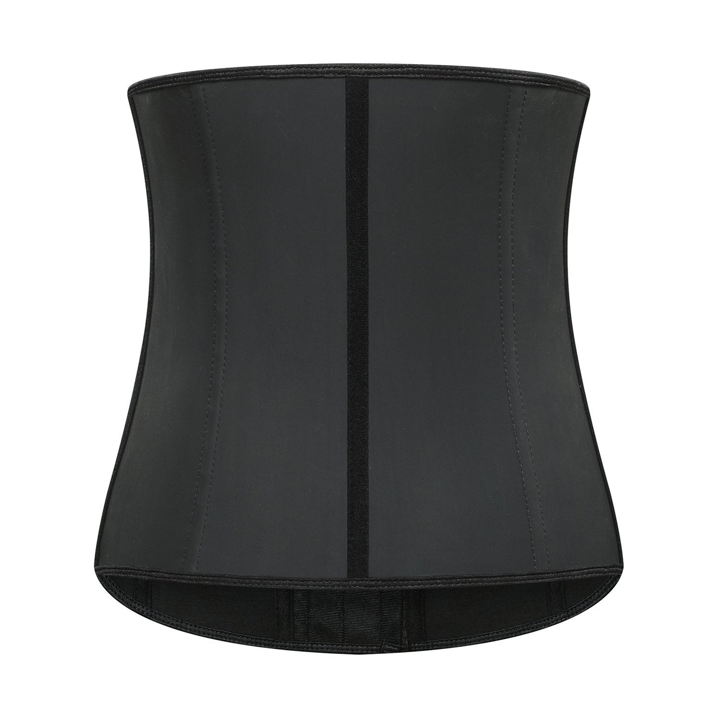 Schwarzes Taillenkorsett aus Latex für Damen, formend, figurbetont, Fitness, Shapewear.