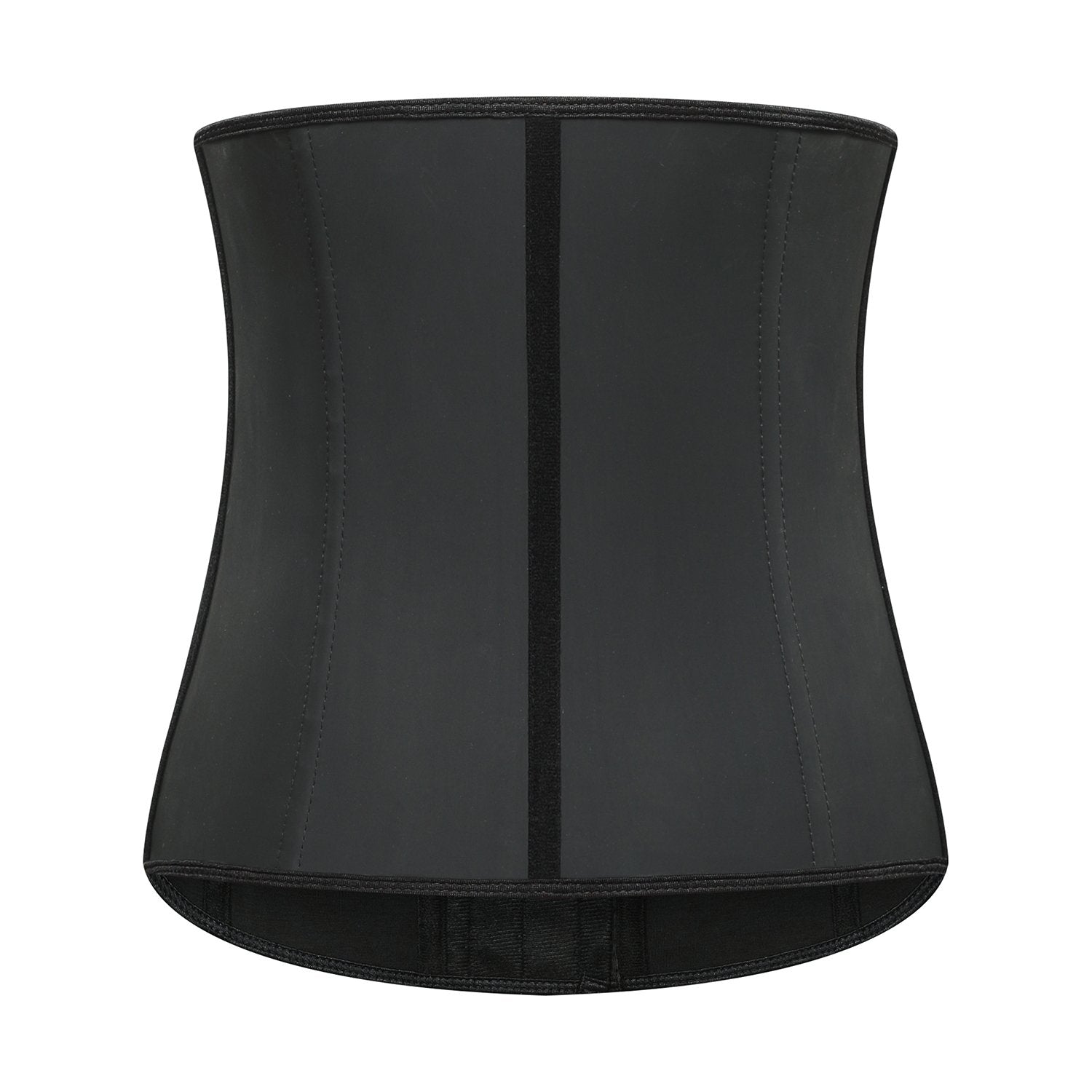 Schwarzes Taillenkorsett aus Latex für Damen, formend, figurbetont, Fitness, Shapewear.
