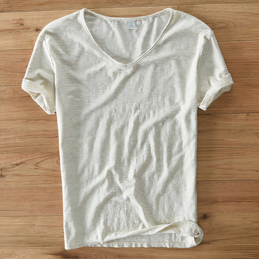 Bekväm, avslappnad sommar-T-shirt för herrar – Ruben