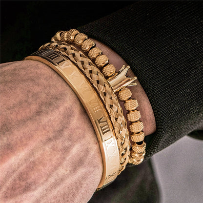Lyxigt armbandsset för herrar – Julius