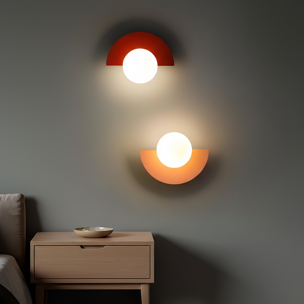 Halbkreis Wandlampe Minimalistisch - ArcLight
