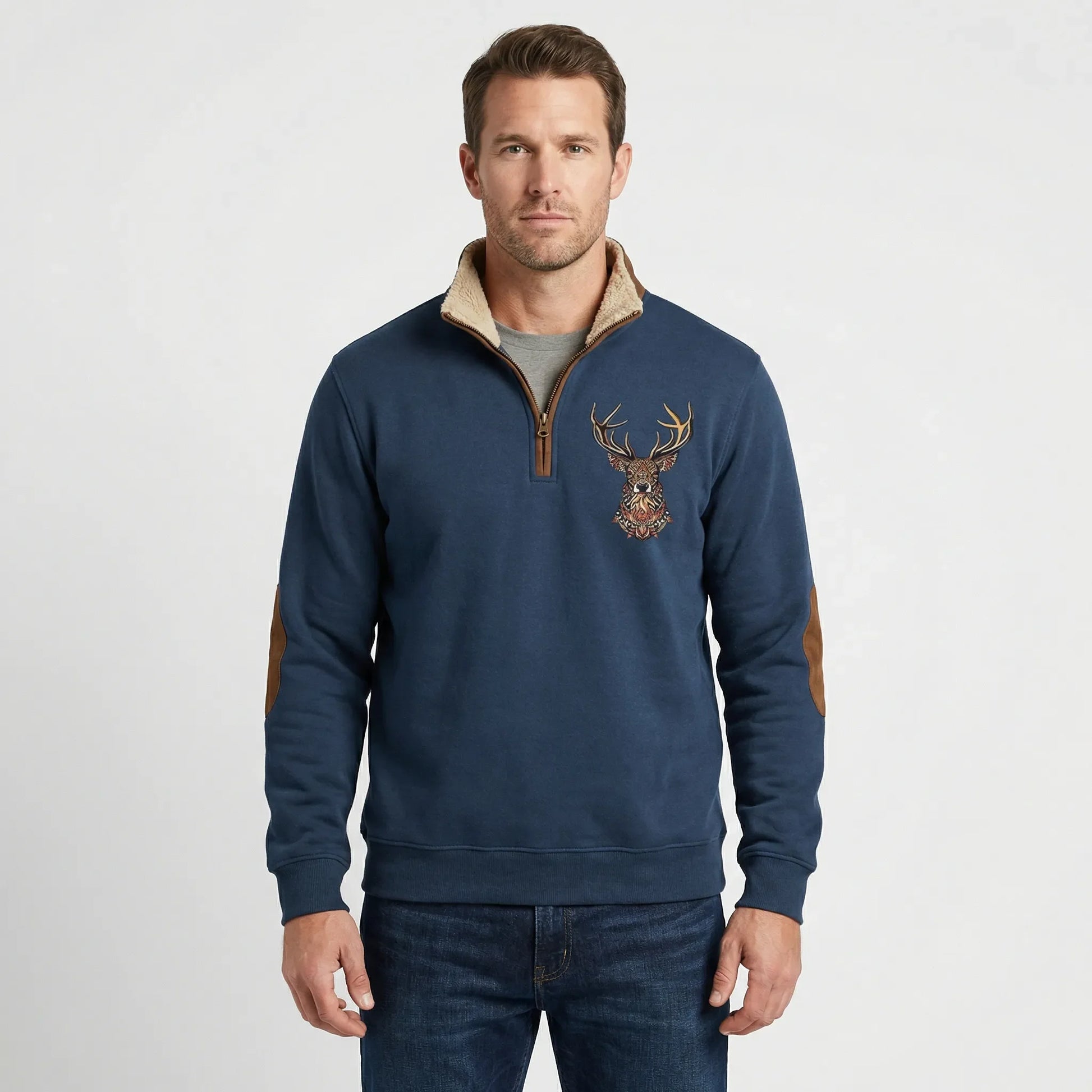 Halbzip Pullover Mit Kragen - Arvid