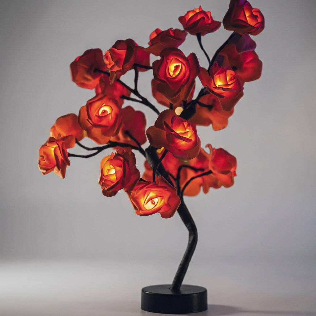 Handcrafted Floral Light Sculpture -  Glowbloom
