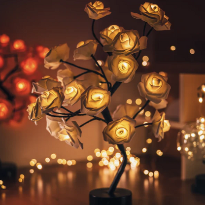 Handcrafted Floral Light Sculpture -  Glowbloom