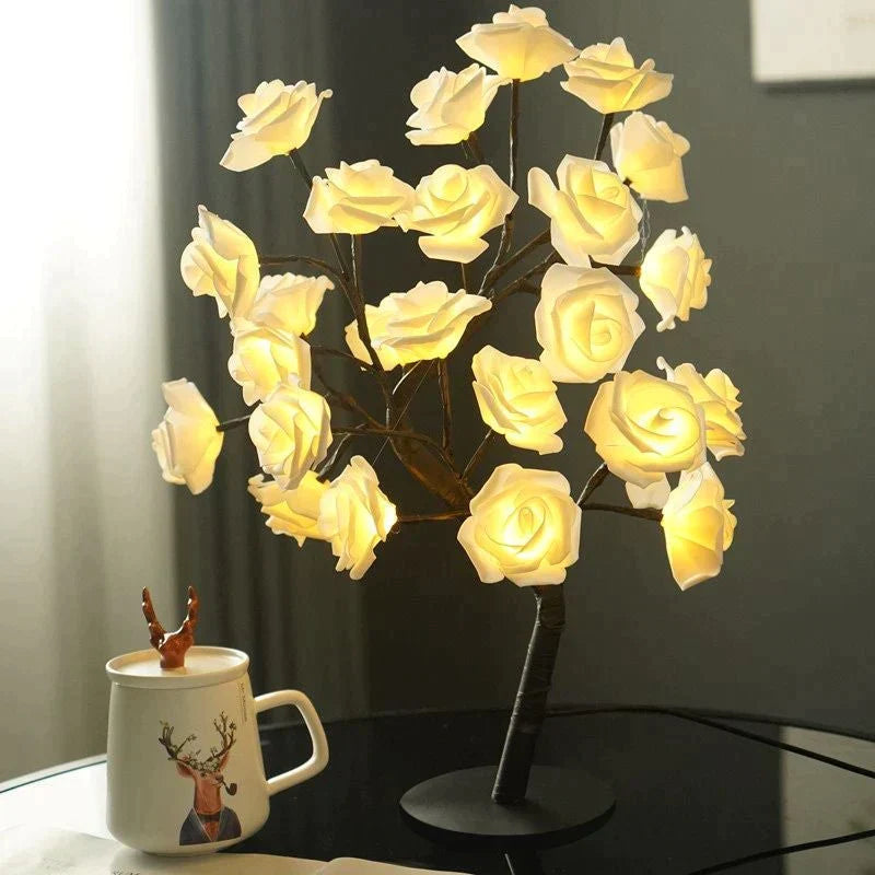 Handcrafted Floral Light Sculpture -  Glowbloom
