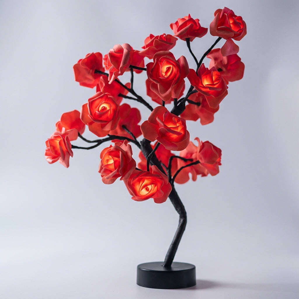 Handcrafted Floral Light Sculpture -  Glowbloom