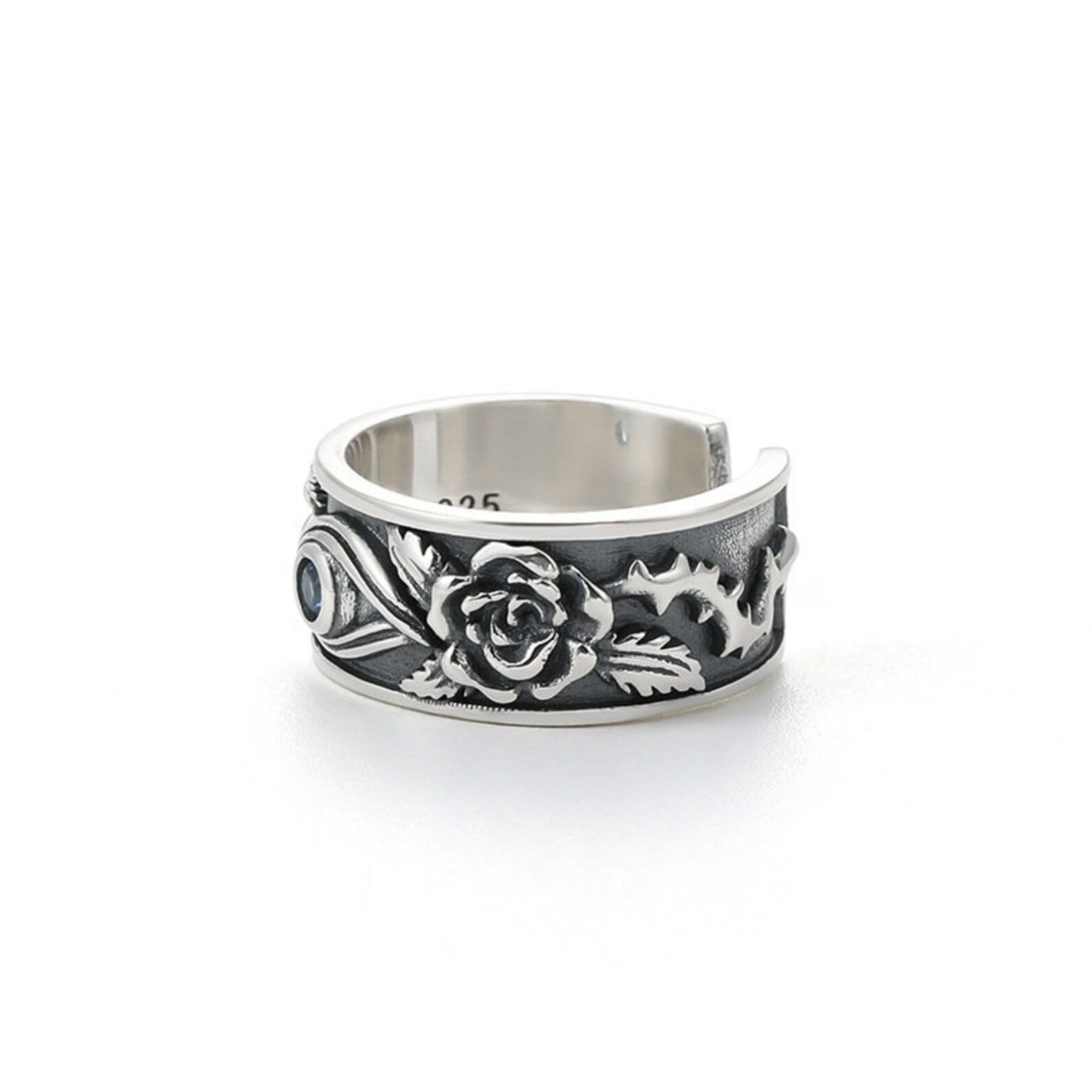 Handgefertigter Silberring - ProtectionRing 