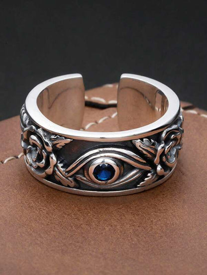 Handgefertigter Silberring - ProtectionRing 