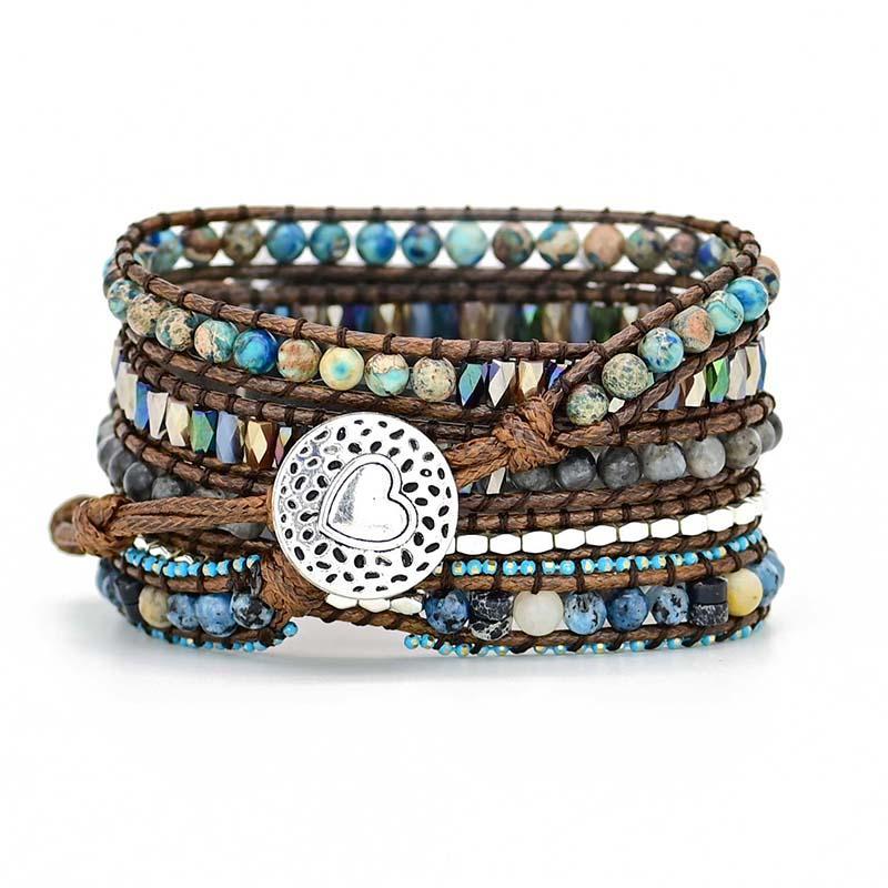Handgefertigtes Armband - GemstoneBand 