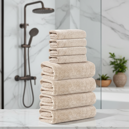 Handtuchset Mit 8 Teilen - BlushTowel