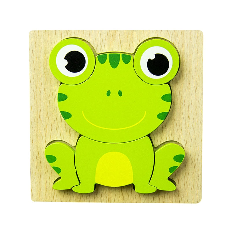Montessori lärpussel i trä – Färgglädje (1+1 gratis)
