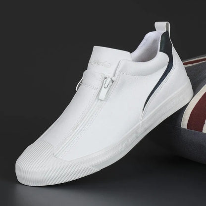 Herrsneakers med blixtlås och komfort – Noah
