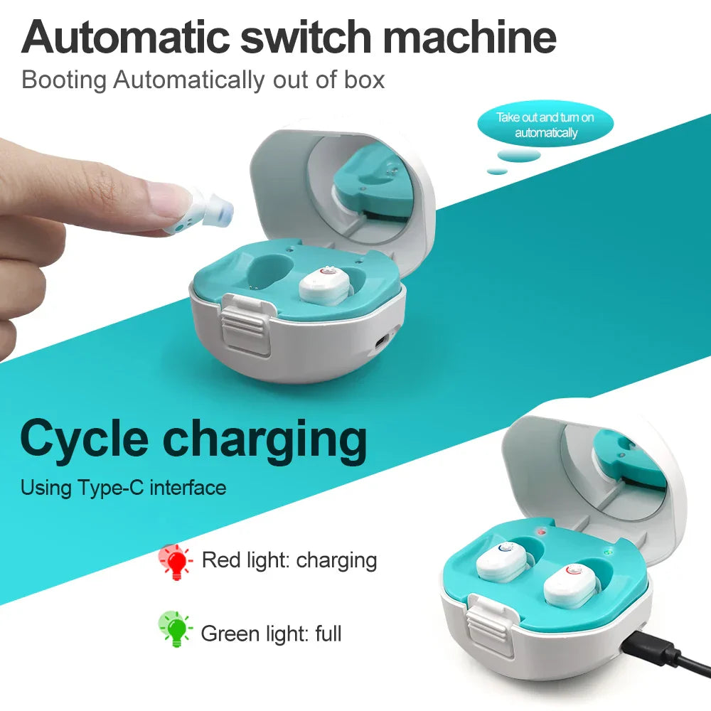 Mini in-ear hörapparater – ClearMini 2026
