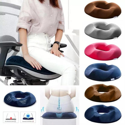 Orthopädisches Sitzkissen, ergonomisch, Memory-Schaum, verschiedene Farben, für Bürostuhl.