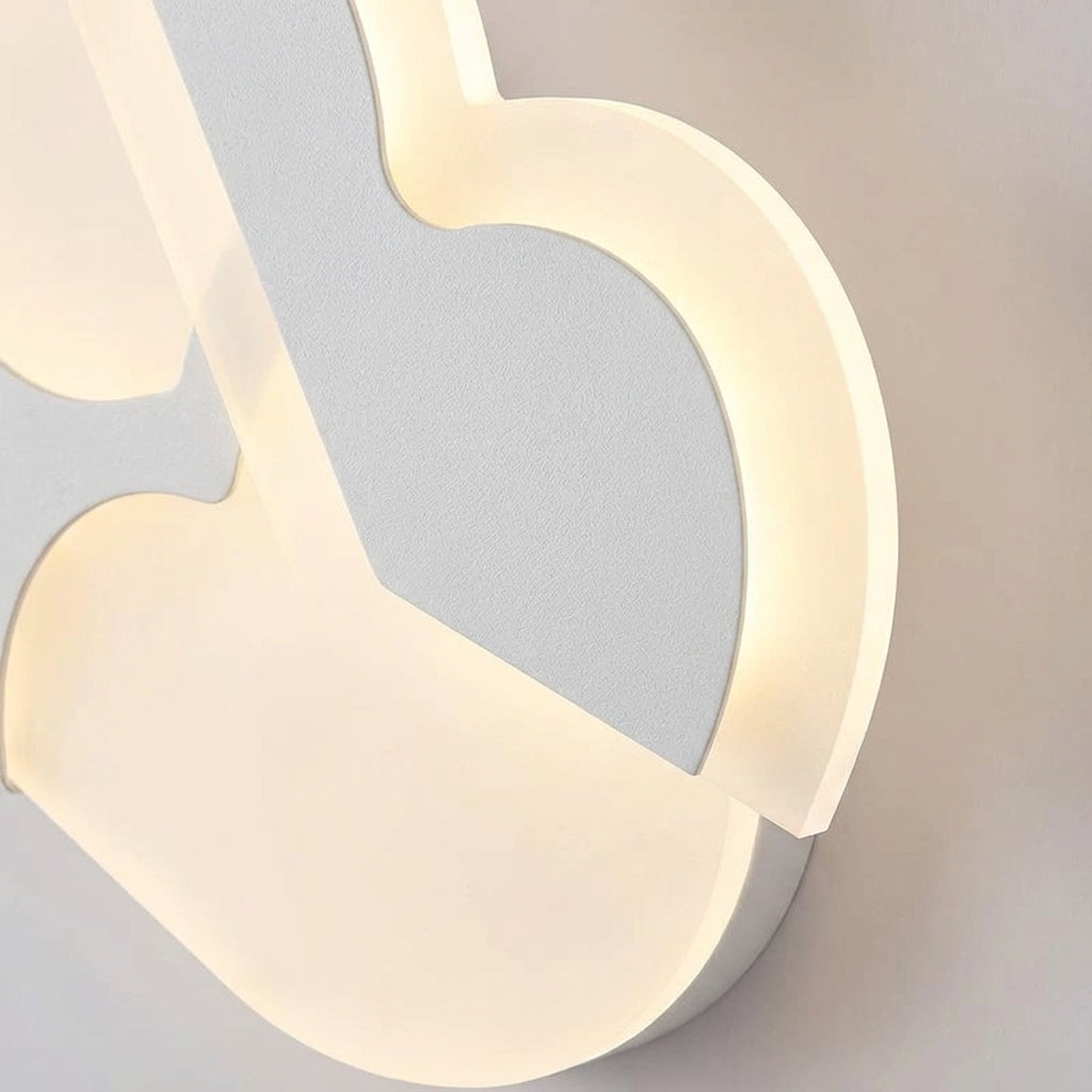 Heart Shaped LED Wall Light -  GleamHeart