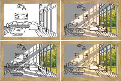 LED-belysningsbild – Luminza