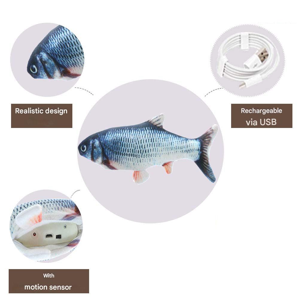 Interaktiv leksak för hundar - FlippyFish
