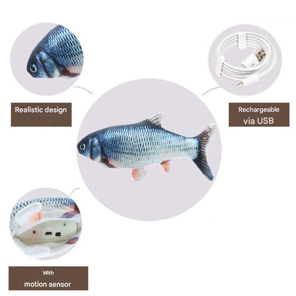 Interaktiv leksak för hundar - FlippyFish