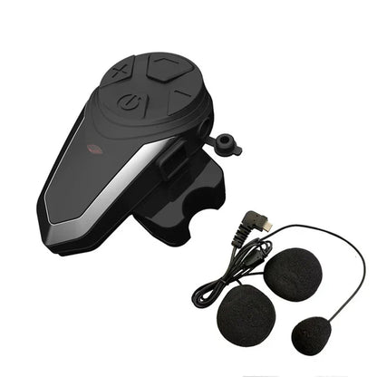 Bluetooth-intercom för motorcykelhjälm med FM och 1000 m räckvidd – RoadLink S3