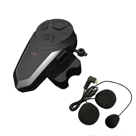Bluetooth-intercom för motorcykelhjälm med FM och 1000 m räckvidd – RoadLink S3
