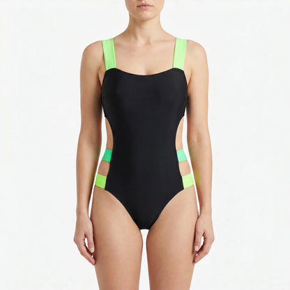 High-Cut Cut-Out Monokini - Neotix