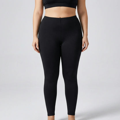 High-Waist Plus Size Athletic Leggings - Paula