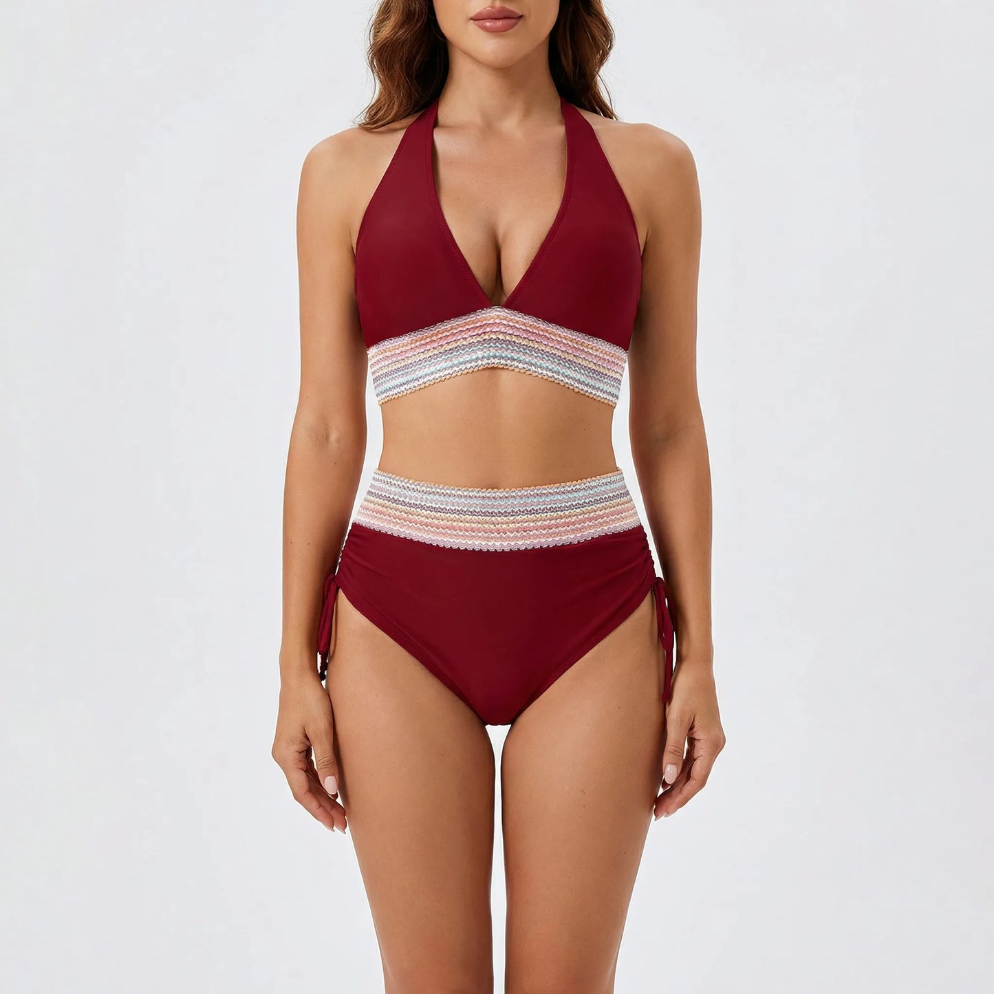 High Waisted Bikini Set - Mandy