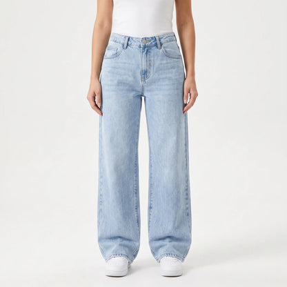 High Waisted Wide Leg Jeans -  Ethel