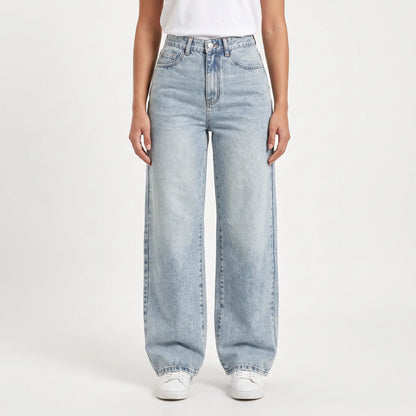 High Waisted Wide Leg Jeans -  May