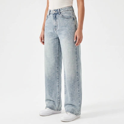High Waisted Wide Leg Jeans -  May