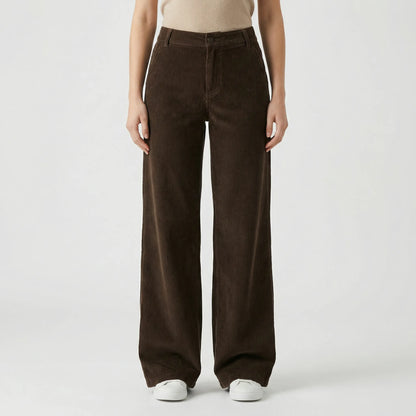 Hochgeschnittene Hose Mit Weitem Bein - Beverly