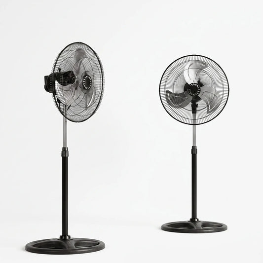 Höhenverstellbarer Standventilator Mit Drei Geschwindigkeiten Set - Breesia