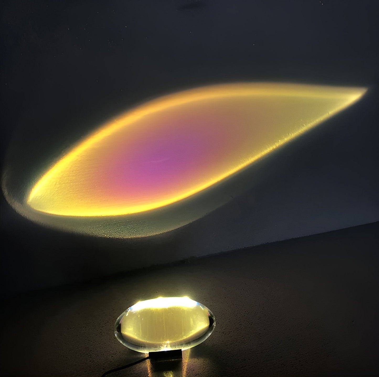 Prismatisk projektionslampa med LED – Lunara