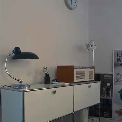 Justerbar vintage skrivbordslampa i järn – Virella