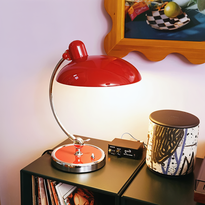 Justerbar vintage skrivbordslampa i järn – Virella
