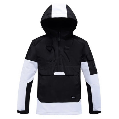 Hooded Half-Zip Ski Jacket - Cody