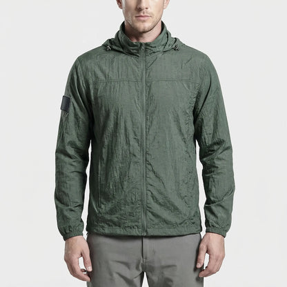 Hooded Lightweight Tactical Windbreaker -  Velorak