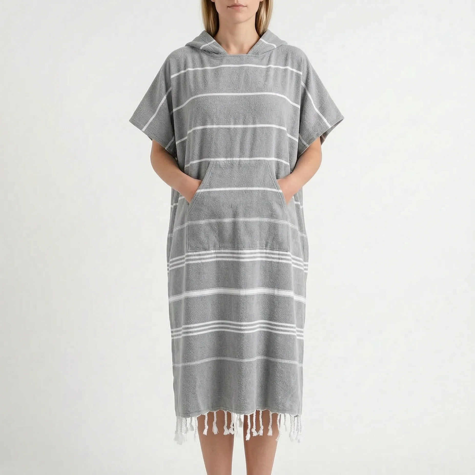 Hooded Surf Changing Poncho - Loomira