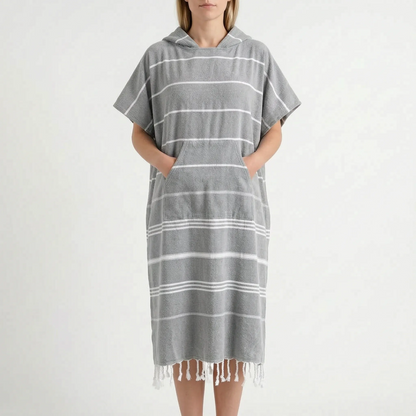 Hooded Surf Changing Poncho - Loomira