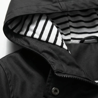 Hooded Waterproof Outdoor Jacket -  Raelwick