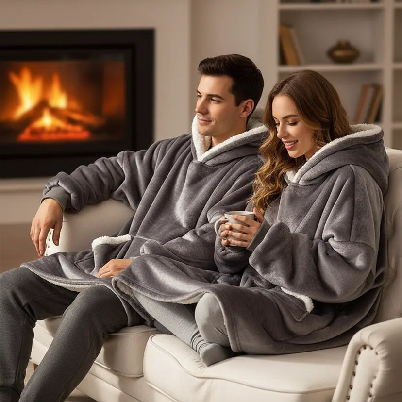 Hoodie och filt i ett – SnuggleBlanket
