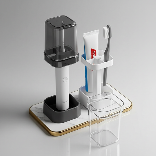 Hygienische Zahnbürstenaufbewahrung - CleanHold
