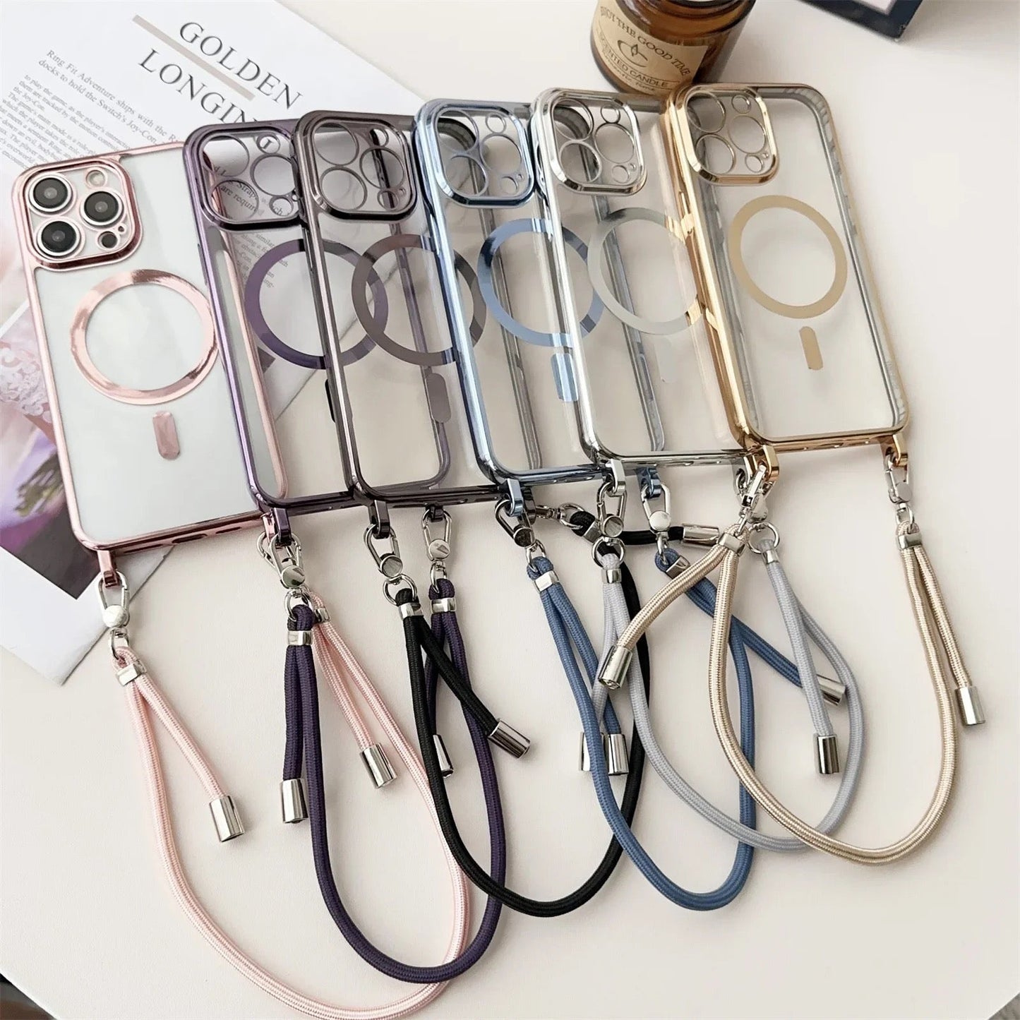 MagSafe-axelväska för iPhone med bärrem – Halo (1+1 GRATIS)