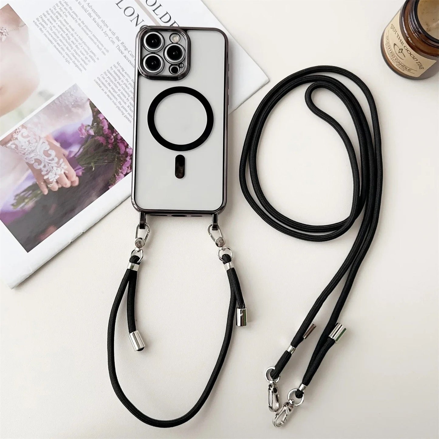 MagSafe-axelväska för iPhone med bärrem – Halo (1+1 GRATIS)