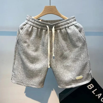 Fiskbensmönster herrshorts med Ice-Silk-teknik – Milo