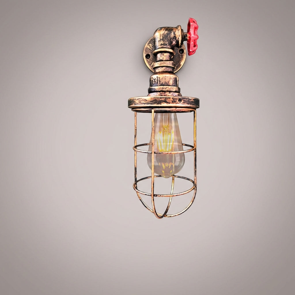 Industrial Style Wall Sconce -  Aurelume