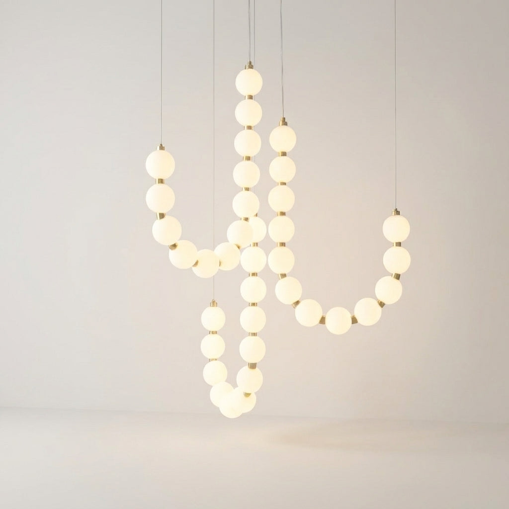 Jewel Inspired Pendant Chandelier -  Pearluxe