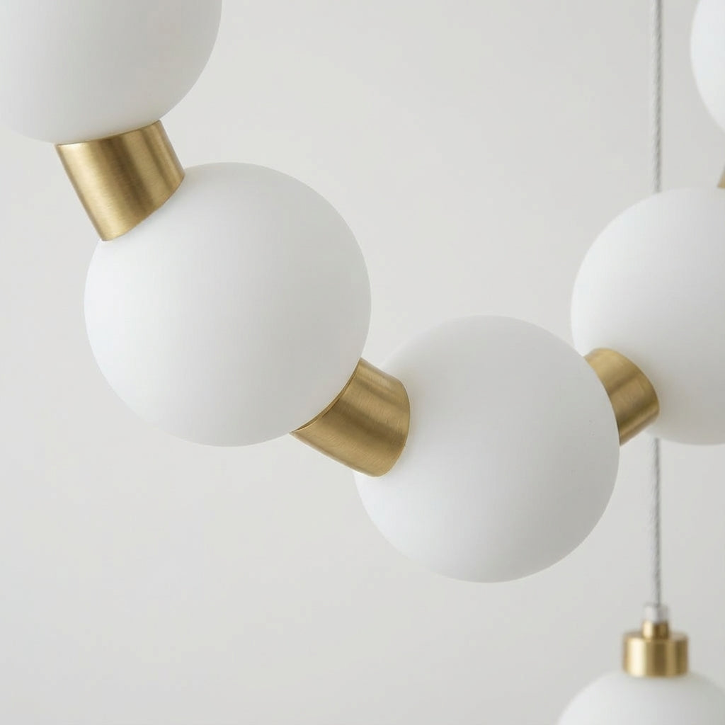 Jewel Inspired Pendant Chandelier -  Pearluxe