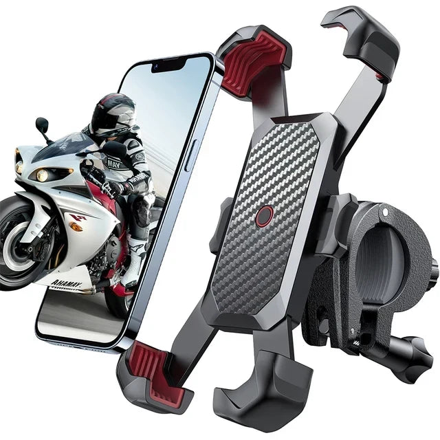 Stötsäkert telefonfäste för cykel och motorcykel med 360° rotation 2